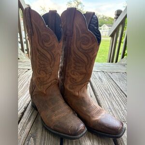 J.B. Dillon Brown GOAT Leather Boot